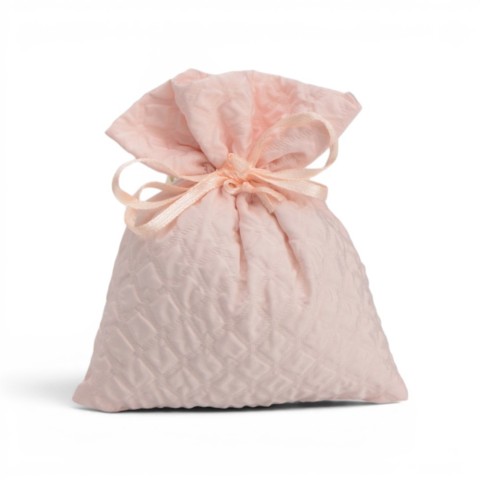 SACCHETTO TRAPUNTATO PINK H12